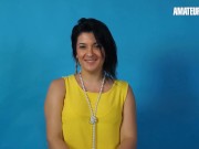 Italian Casting With Chubby Brunette - AMATEUR EURO 2/16