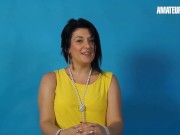 Italian Casting With Chubby Brunette - AMATEUR EURO 5/16