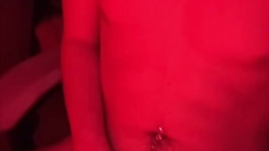 Watch me ride my first didlo