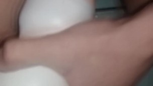 Flesh Light vs Big Dick, Lubricant been used