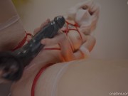 Mrs. Santa’s Kinky Christmas: Shibari, BBC Pounding, and CreamPie Overload by the Tree! 16/16