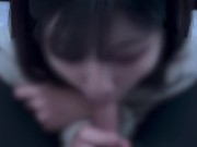 枯れるまで精子を絞り取る女の子♡cum in mohth blowjob 7/16