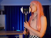 ASMR Blonde Wet 💦 Ear Licking 3Dio | Elsa ASMR 10/16