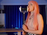 ASMR Blonde Wet 💦 Ear Licking 3Dio | Elsa ASMR 14/16