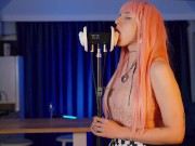 ASMR Blonde Wet 💦 Ear Licking 3Dio | Elsa ASMR 4/16