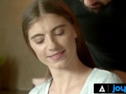 Sexy Brunette Enjoys Big Cock Deep In Her Tinny Pussy 1/16