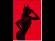 of naked ballerina's masturbation moans.