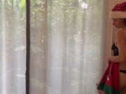 Cheating Mrs Claus 🧑‍🎄 & Naughty Tom Bruiz 😈 Sexy Holiday Milf Mischief 🎄Huge Cumshot Facial 💦 1/16