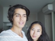 Stunning Amateur Luna Okko Fucked While Showering - Lustery 1/16