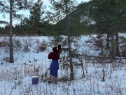 Big Booty Stranger Lets Me Fuck Her At Campsite On Christmas 4/16