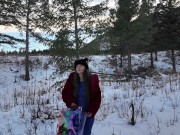 Big Booty Stranger Lets Me Fuck Her At Campsite On Christmas 7/16