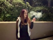 Italian Milf Artemisia Love Late Night Solo Smoking Session Fetish OF@ArtemisiaLove101 3/16