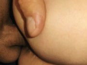 It’s impossible to do any business when such a sexy wife in stockings without panties is nearby 12/16