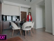 S3E1: Step son backs to home and meets with new Step mom, later at midnight fucks her in share bed 5/16