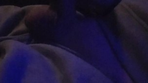 Edging Sensitive Cock by the Fire