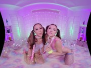 Two sexy asian girls sharing cock for milky cum 2/16