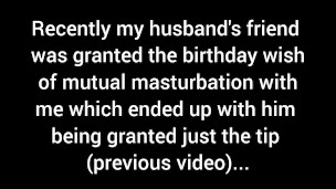 Husbands Friend allowed one night only