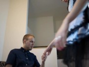 Private dancer and her big sexy feet worship (foot play, sexy soles, barefoot, foot tease, big sole) 4/16