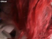 Redhead milf prostitute sucks my cock