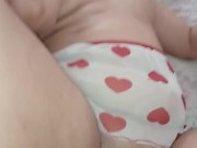 MISSIONARY POV, bitch opens up wide, feeling the hard cock fuck her while she enjoys watching porn