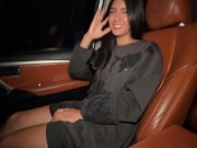 I have sex in my best friend's car, he fucks me hard! 1/16