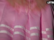 Lesbian Punishment by Security & Flight Attendant for Smuggler - A GIRL KNOWS 4/16