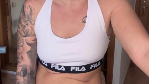 After Gym🔥 I Masturbate SO HARD With My SEX TOY😈