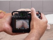 Blonde Czech Nylon babe Jenny Anne Anal Solo BTS 10/16