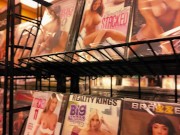 BIG TIT ARAB SLUT BUYS SMUT!  Porno Haul 7/16