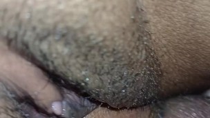 POV horny hard clitoris, bitch ejaculates madly feeling the hard cock and a porn