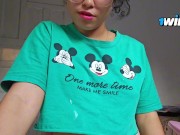 Joi pov VIRTUAL SEX- você é um nerdola da pika grande e a sua babá fode com você💦/win/ROLEPLAY🍑 15/16