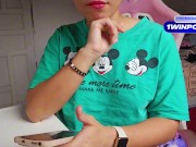 Joi pov VIRTUAL SEX- você é um nerdola da pika grande e a sua babá fode com você💦/win/ROLEPLAY🍑 4/16