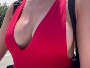Italian Milf Artemisia Love Walking Around in Miami With her Big Tits OF@ArtemisiaLove101 4/16