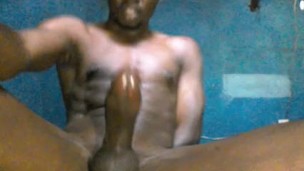 MONSTER COCK WANKING AND MOANING LOUDLY