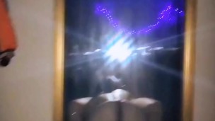 My sister-in-law pays me off in front of the mirror