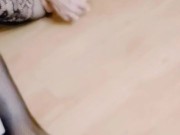 A milf beautifully dances a striptease with masturbation and gets a big dick in her tight holes 4/16