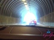 Fun vacation and trip with River Lynn car ride and then play time BTS 2/16