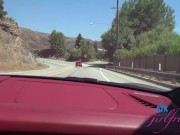 Fun vacation and trip with River Lynn car ride and then play time BTS 4/16