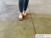 Library Hookup - A Foot Fetish Story 1/16