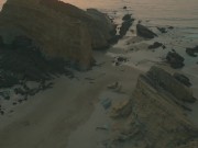 Atmospheric Naked Sunset Meditation Ocean Cliffs