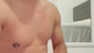 Masturbating and nice cum at the end