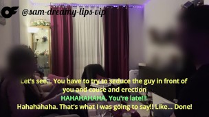 Playing swinger games with some friends!