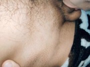 Deep pov close up blowjob