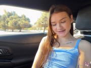 Real Teens - Lovely Teen Matty Mila Sucks And Fucks In The Outdoors For The First Time 1/16
