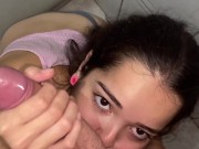 Acordei e fiz um sexo oral profundo e desleixado no Wellington Prado e ele gozou na minha boca 4/16