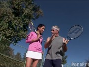 Tanner Mays Spreads Her Pussy For Senior Citizen Dick 3/16