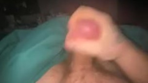 Night jerk off in bed