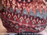 AuntXXX Batik Sarong with big tits (Full & Uncen in Fansly @BbwThaixxx) 23min 8/16