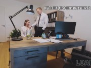 LOAN4K. Sexy customer wanted to get a loan, but got face fucked eventually. Hot sex with Arina Shy 6/16