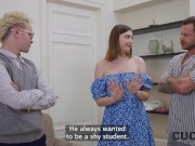 CUCK4K. Whore doesn’t mind to suck a huge dick. Hot sex with Funky Town 3/16